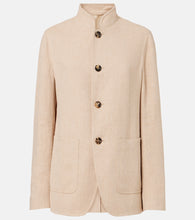 Loro Piana Spagna linen cr√É¬™pe jacket