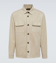 Loro Piana Suede overshirt