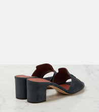 Loro Piana Summer Charms suede sandals