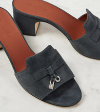 Loro Piana Summer Charms suede sandals