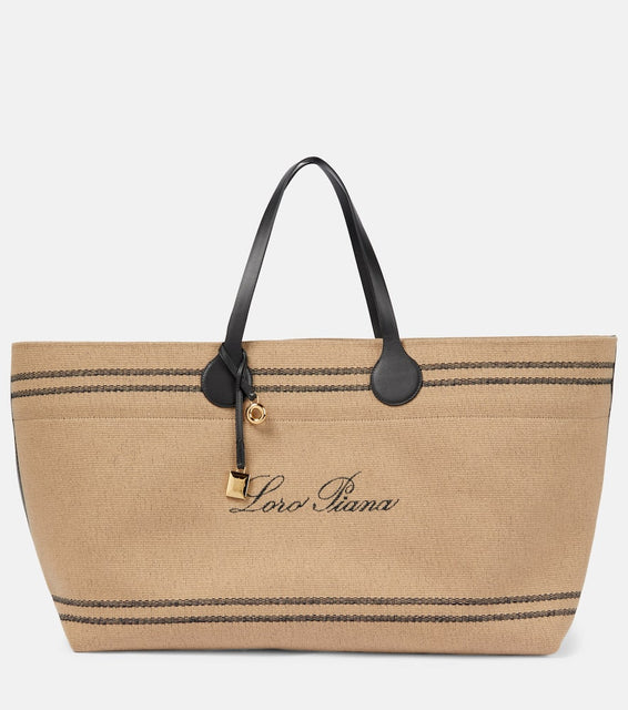 Loro Piana Tasman Extra Large tote bag. Shop Loro Piana Shoulder Bags for women now.