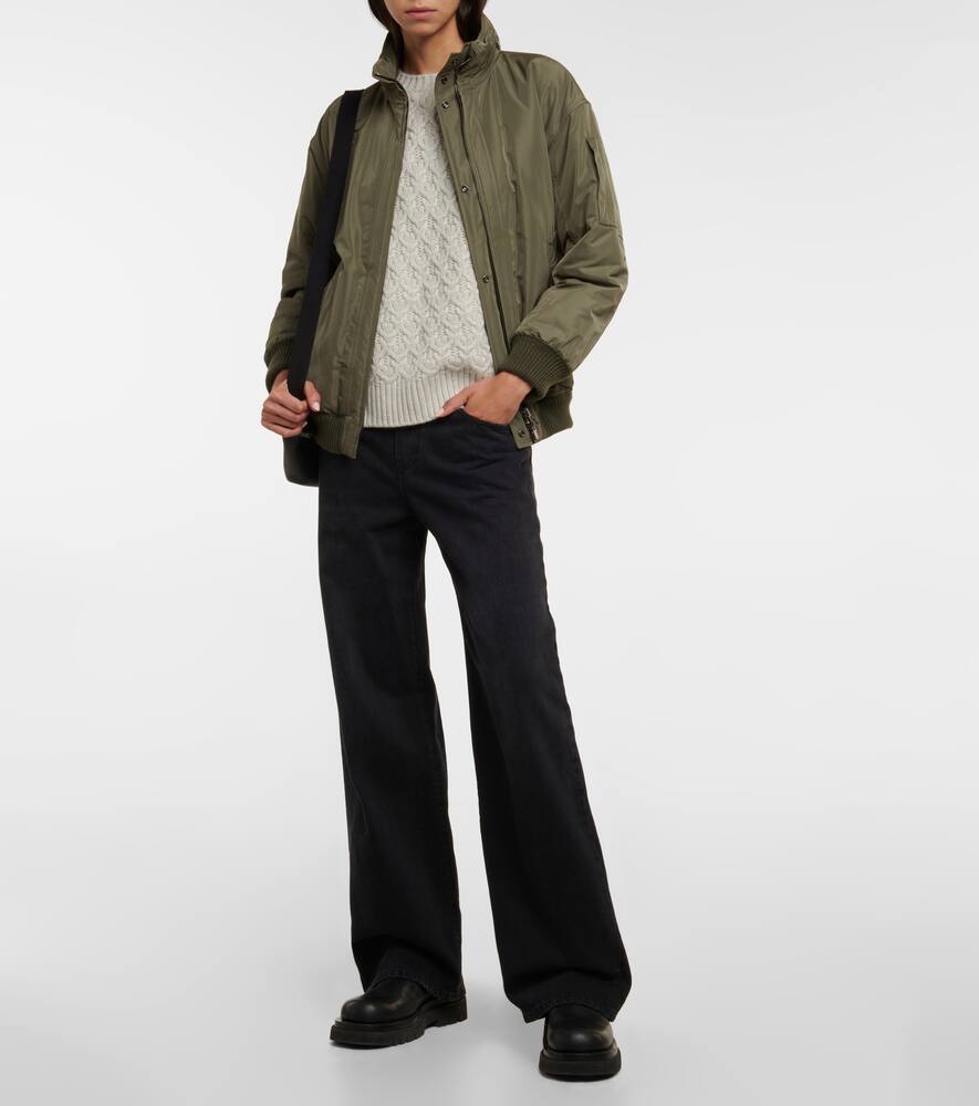 Loro Piana Tremblay reversible bomber jacket