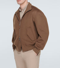 Loro Piana Ume cashmere bomber jacket