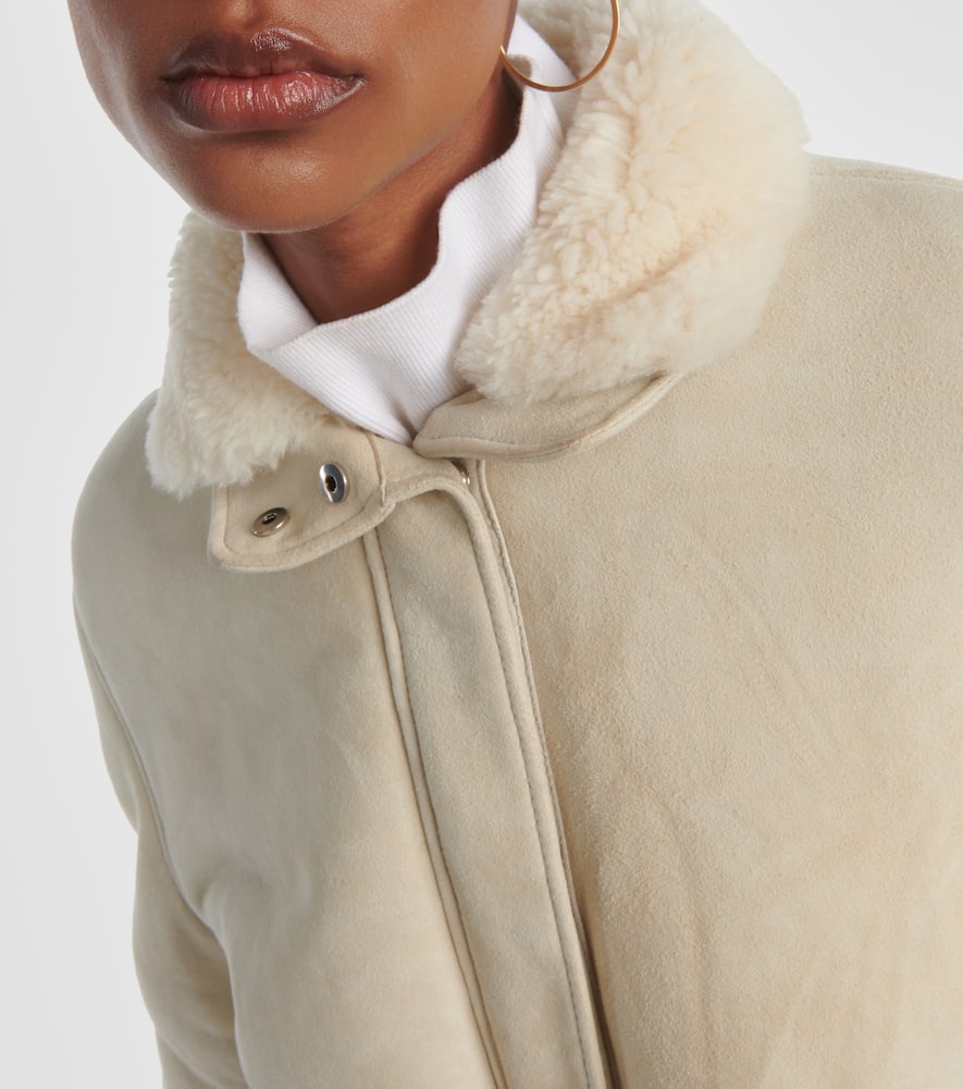 Loro Piana Voyageur shearling-lined suede jacket