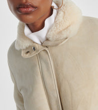Loro Piana Voyageur shearling-lined suede jacket