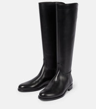 Loro Piana Welly leather boots