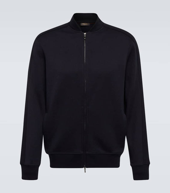 Loro Piana Whitney cotton-blend bomber jacket