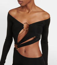 Louisa Ballou Cutout jersey maxi dress