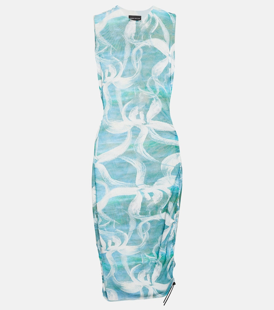 Louisa Ballou Heatwave printed minidress. Louisa Ballou 热浪印花迷你连衣裙