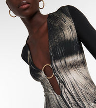 Louisa Ballou Helios printed minidress