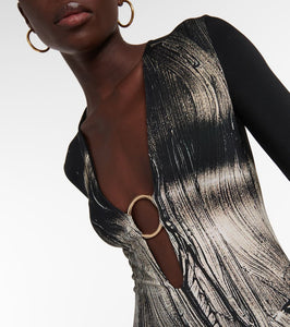 Louisa Ballou Helios printed minidress