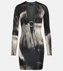 Louisa Ballou Helios printed minidress