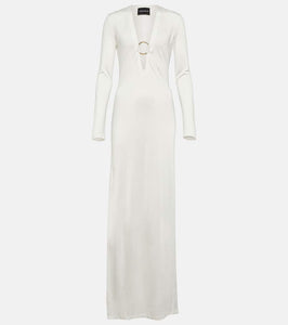 Louisa Ballou Long Helios jersey maxi dress