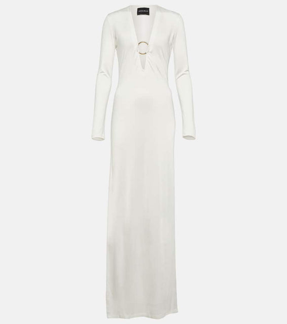 Louisa Ballou Long Helios jersey maxi dress