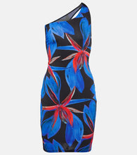 Louisa Ballou Plunge one-shoulder minidress. Louisa Ballou 低胸单肩迷你连衣裙