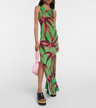 Louisa Ballou Printed maxi dress