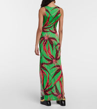 Louisa Ballou Printed maxi dress
