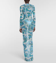 Louisa Ballou Printed maxi dress