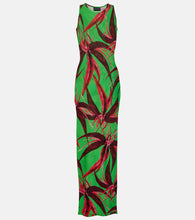 Louisa Ballou Printed maxi dress