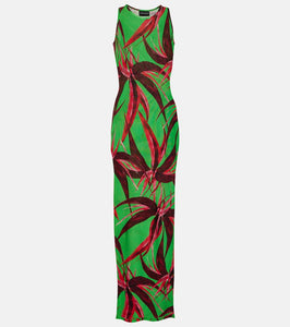 Louisa Ballou Printed maxi dress
