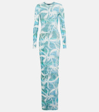 Louisa Ballou Printed maxi dress