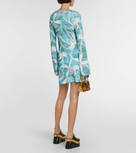 Louisa Ballou Printed minidress