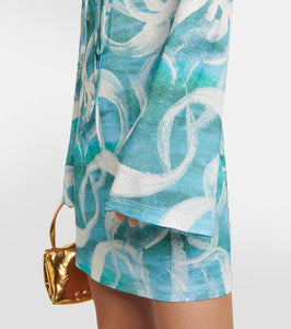Louisa Ballou Printed minidress
