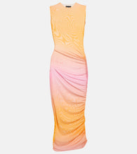 Louisa Ballou Ruched midi dress. Louisa Ballou 褶饰中长连衣裙