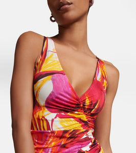 Louisa Ballou Summer Solstice printed minidress
