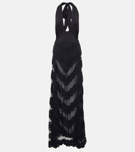 LoveShackFancy Carlotti halter-neck maxi dress