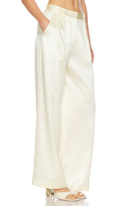 LoveShackFancy Emberlynn Pant in Ivory