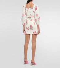 LoveShackFancy Kyndra floral cotton minidress