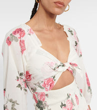 LoveShackFancy Kyndra floral cotton minidress