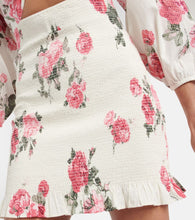 LoveShackFancy Kyndra floral cotton minidress
