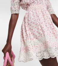LoveShackFancy Newton cotton mini dress