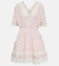 LoveShackFancy Newton cotton mini dress