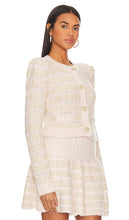 LoveShackFancy Saxson Cardigan in Cream