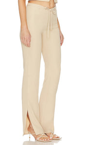 Lovers and Friends Abbey Pant in Nude