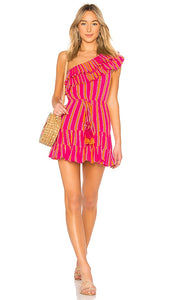 Lovers and Friends Amity Mini Dress in Multi - Lovers and Friends - Amity - Robe courte en multicolore - Lovers and Friends Amity 多色迷你连衣裙 - Mehrfarbiges Amity-Minikleid von Lovers and Friends - Lovers and Friends Amity 미니 드레스 - Mini abito Amity per amanti e amici in multi