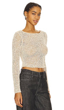 Lovers and Friends Anders Open Stitch Sweater in Cream