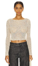 Lovers and Friends Anders Open Stitch Sweater in Cream - Lovers and Friends Anders Pull à mailles ouvertes en crème - Lovers and Friends Anders 奶油色开缝毛衣 - Lovers and Friends Anders Open Stitch Pullover in Creme - Lovers and Friends 앤더스 오픈 스티치 스웨터 - Lovers and Friends Maglione a punto aperto di Anders color crema