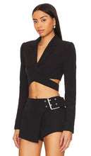 Lovers and Friends August Wrap Blazer in Black