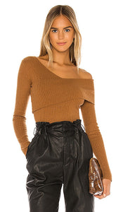 Lovers and Friends Booker Sweater in Tan - Pull Booker Lovers and Friends en beige - Lovers and Friends Booker 黄褐色毛衣 - Lovers and Friends Booker-Pullover in Hellbraun - Lovers and Friends 부커 스웨터(탠) - Maglione Booker Lovers and Friends color marrone chiaro