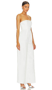 Lovers and Friends Cambri Jumpsuit in Ivory