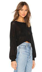 Lovers and Friends Coda Sweater in Black