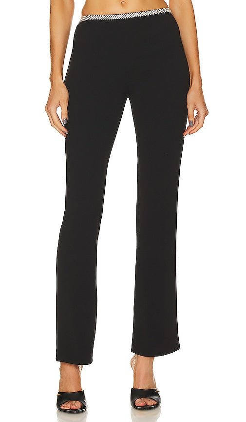 Lovers and Friends Cosette Pant in Black - Pantalon Cosette Lovers and Friends en noir - 恋人和朋友 Cosette 黑色长裤 - Lovers and Friends Cosette Hose in Schwarz - Lovers and Friends 코제트 팬츠 - Pantaloni Cosette Lovers and Friends in nero