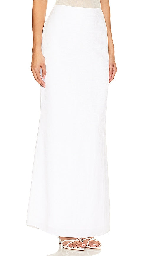 Lovers and Friends Cosima Maxi Skirt in White