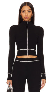Lovers and Friends Dani Embellished Sweater in Black - Lovers and Friends - Pull orné Dani en noir - Lovers and Friends Dani 黑色装饰毛衣 - Lovers and Friends Dani verzierter Pullover in Schwarz - Lovers and Friends Dani 엠벨리시드 스웨터블랙 색상 - Lovers and Friends Maglione decorato Dani in nero