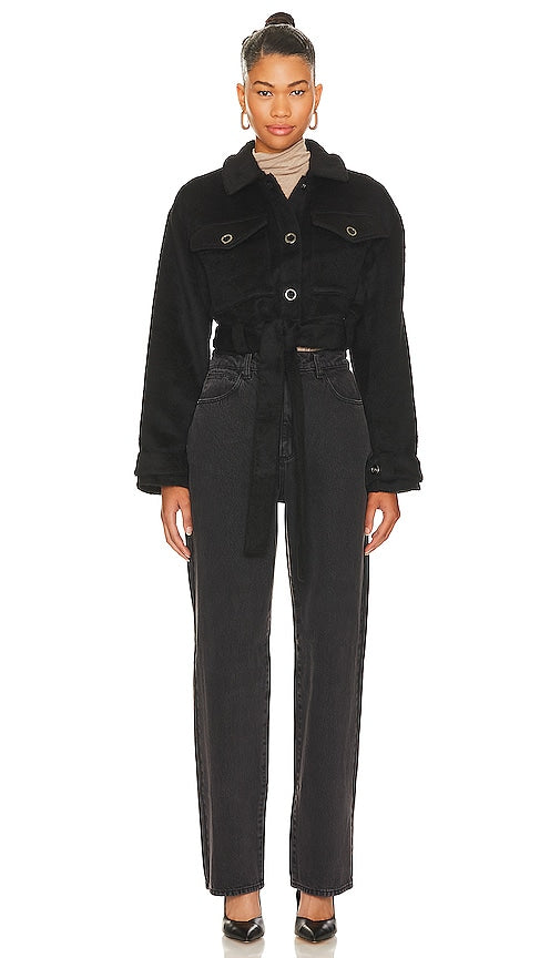 Lovers and Friends Declan Twofer Coat in Black