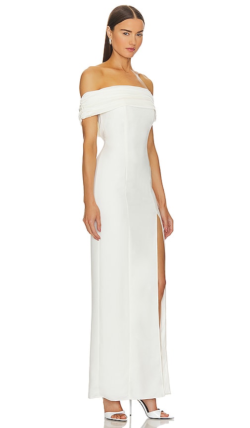 Lovers and Friends Dia Gown in White